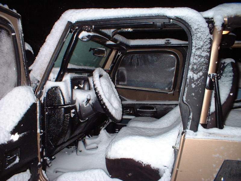 Interior nevado 4x4